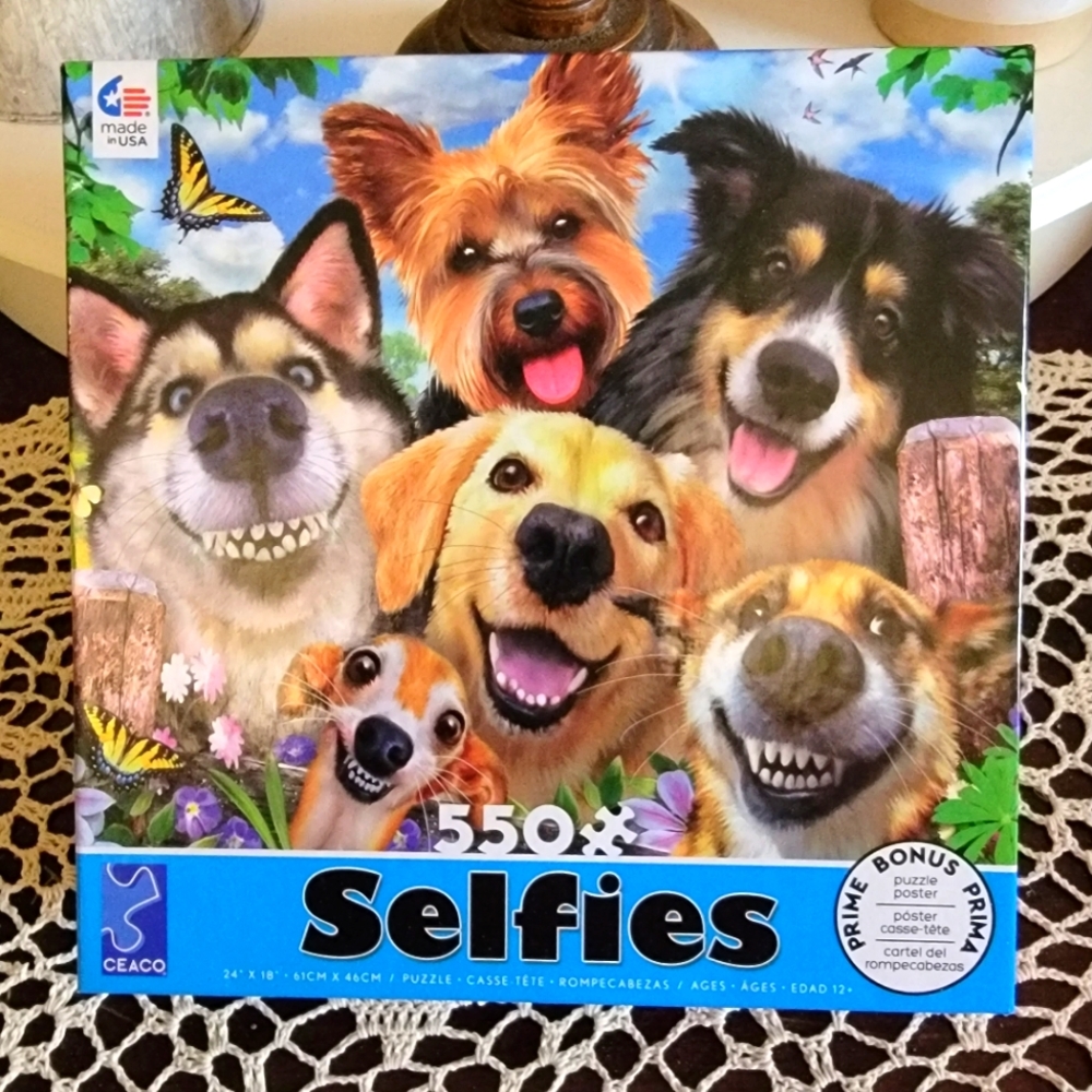 Ceaco Canine Selfies Puzzle